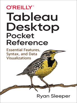 cover image of Tableau Desktop Pocket Reference